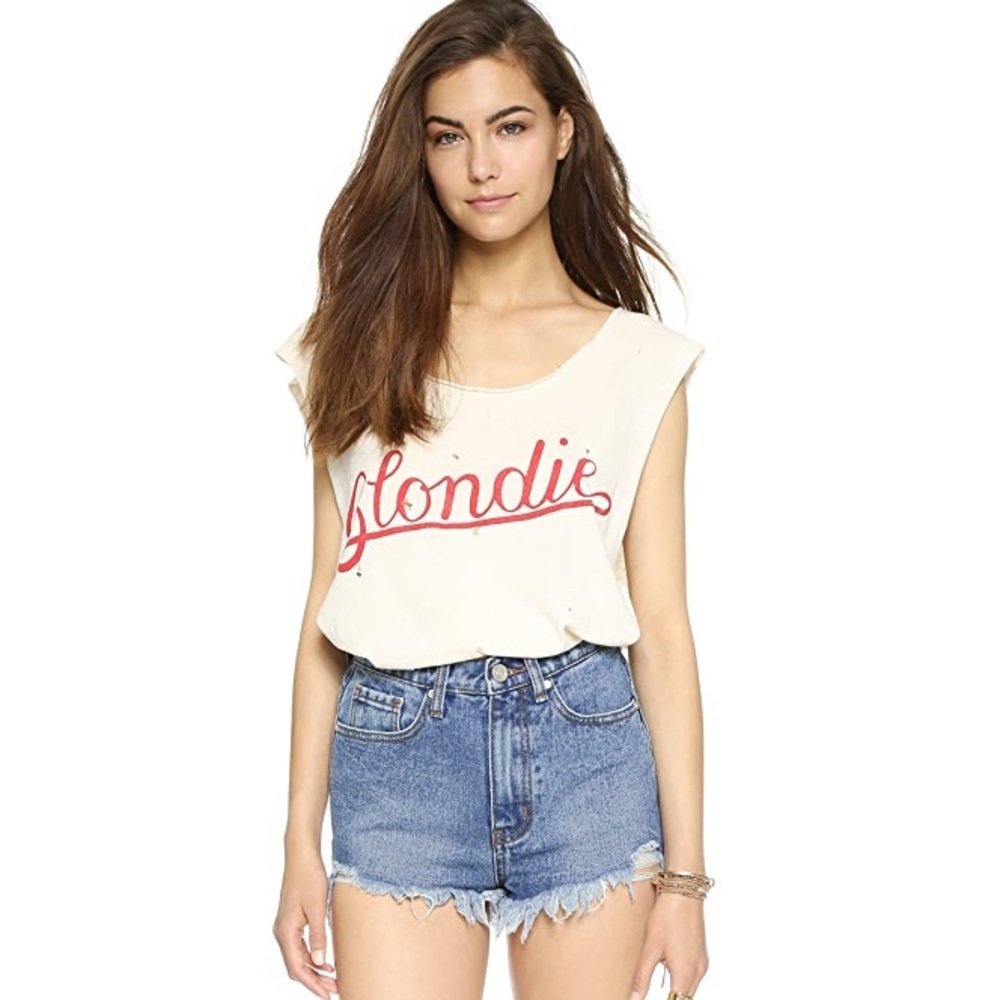 UNIF Bundy Jean Cut Off Ripped Shorts Sz 26